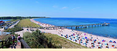 Der Strand von Rerik an der Ostsee